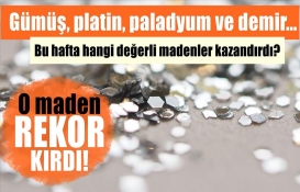 Gümüş, platin, paladyum ve demir... Bu hafta hangi değerli madenler kazandırdı?