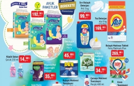 BİM’de Pril bulaşık deterjanı 99 TL’ye, Cif krem temizleyici 49,50 TL’ye, ultra çamaşır suyu 39,50 TL’ye düştü!