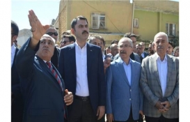 Murat Kurum Mardin'deki dönüşüm mağdurlarıyla görüştü!