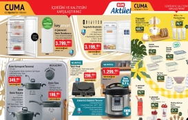 BİM'de peşin fiyatına 6 taksit imkanı! Porselen fincan seti 6'lı 429 TL'ye, Elektrikli düdüklü tencere 1.299 TL'ye düştü