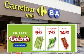 Carrefoursa’da sebze ucuzdan da ucuz!