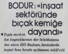 1981 yılında inşaat sektöründe bıçak kemiğe dayanmış!
