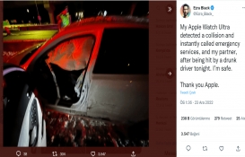 Apple Watch’un “Düşme Algılama” özelliği trafik kazasını algıladı!