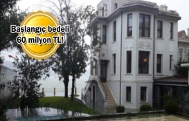 Beylerbeyi'ndeki tarihi yalı açık artırmayla satışa sunuldu!