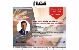 Türkiye İMSAD 34. Gündem Buluşmaları toplantısı 2 Haziran'da!
