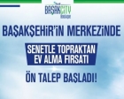 Başakşehir'in merkezinde senetle topraktan ev alma fırsatı!