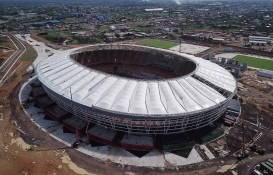 Japoma Stadyumu'nun çatısına Polinet imzası!