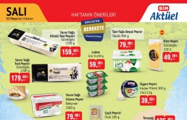 BİM, mayıs ayına iddialı indirimlerle giriyor! Tost peyniri 159 TL, beyaz peynir 79 TL, Kars kaşarı 49,50 TL...