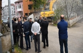 İnegöl'de yıkımlar devam ediyor!