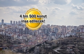 Ankara Mamak'ta modern konutlar için düğmeye basıldı!