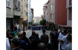 Küçükçekmece'de tahliye gerginliği!