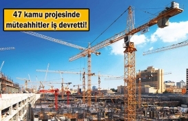 47 müteahhit firma hisselerini devretti!