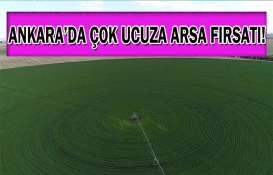 Ankara'da 170 bin liradan bile ucuza imarlı arsa fırsatı! Sakın kaçırmayın!
