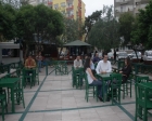 Adana Seyhan'da ruhsatsız kafenin yıkım kararına tepki!