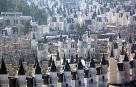 Mudurnu'daki şato evlerin inşaatına ve satışına izin!