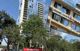 Hacıosman'daki ruhsatsız çürük otelde çalışmalar yeniden başladı!