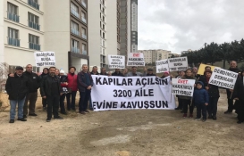 Fi Yapı mağdurları seslerini duyurmaya çalışıyor!