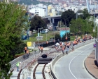 Tekkeköy hafif raylı sistem inşaatında son durum!